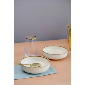 Kütahya Porselen Moderna Çorba Kasesi Tarçın 15CM 2 Li