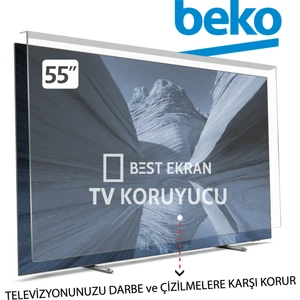 Best Ekran Beko 55" 140 Ekran Tv Ekran Koruyucu ULTRA HD QLED OLED LED 4K-8K ULTRA HD ANDROİD SMART