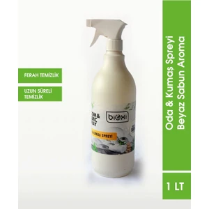 Oda & Kumaş Spreyi Ferahlatıcı Beyaz Sabun Aroması ile 1 lt