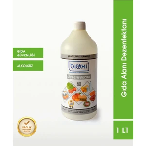 ® Gıda Alanı Dezenfektanı 1 Lt | Hipokloröz Asit (Hocl) Bazlı Güvenilir Dezenfeksiyon