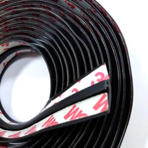 Araç Sunroof Cam Arası Kapama Fitili Siyah Renk Kendinden Yapışkanlı