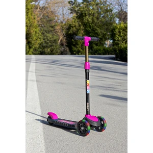Swing 3tekerlekli LED Işıklı Çoçuk Scooter 40 kg Kapasiteli 3+Yaş