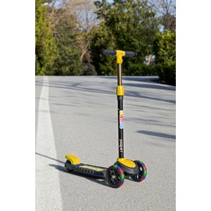 Swing 3tekerlekli LED Işıklı Çoçuk Scooter 40 kg Kapasiteli 3+Yaş