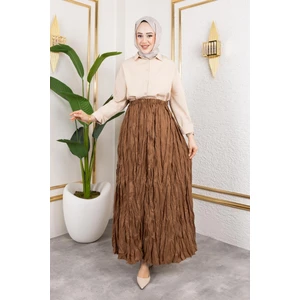 Beli Lastikli Kraş ETEK-2040 Kahve