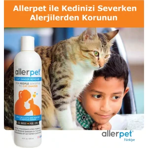 Cat Dander Remover / Kedi Deri Döküntüsü Giderici ve Alerjisi Önleyici 355 ml