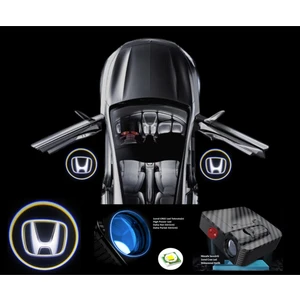 Honda ile Uyumlu Kapı Altı Logo Pilli Karanlık ve Mesafe Sensörlü