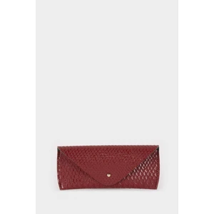 Kadın Yılan Derisi Desenli Güneş Gözlüğü Kılıfı E6580AXNS