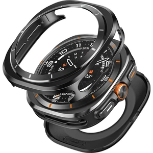 Samsung Galaxy Watch Ultra 47MM Watch Case Alüminyum Alaşımlı + Pc Koruyucu Kapak (Yurt Dışından)