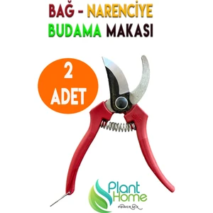 Plant Home Power Mix 2 Adet Uygun Set Fiyatlı Bağ Makası Bahçe Bitki Çiçek Ağaç Dal Budama Makası