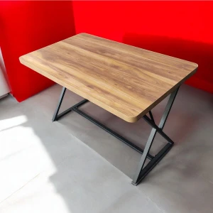 Z Modern Metal Ayak 70 x 120 Mutfak Yemek Masası