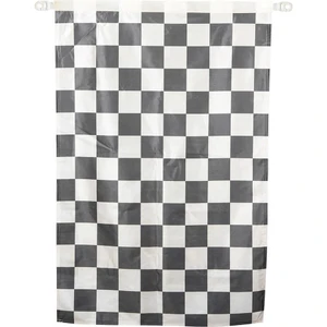 Ocean Marine Cankurtaran Bayrağı (Siyah&beyaz Küçük Damalı 75X100)