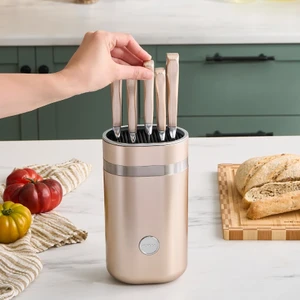 Mastermaid 6 Parça Bıçak Seti Mineral Gold