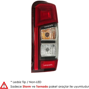 LEOPARTS Mitsubishi L200 Stop Lambası Sağ (Ledsiz) 2019-2021 8330B210
