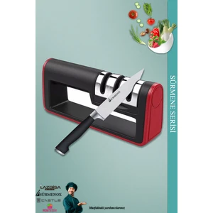 Bıçak Bileme Aleti Aparatı Profesyonel Bıçak Bileyici 3 Açılı Elmas Seramik Tungsten Çelik Bileme