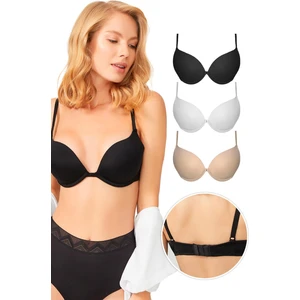 Lol Up Push Up Balenli Sütyen 3'lü Paket