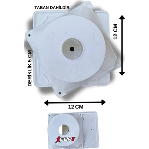 Beyaz Kamera Buatı Taban Dahil