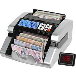 Hesaplidepom AL-7000 Tl Karışık Para Sayma Makinesi / Eur, Usd, Gbp Adet Sayımı