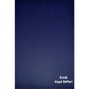 Evrak Kayıt Defteri Ciltli 72 Yaprak