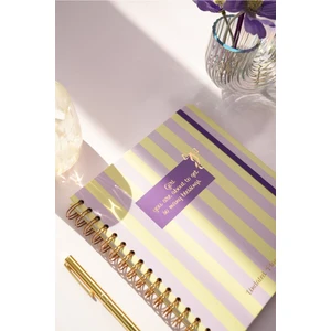 Matt Notebook Süresiz Planlayıcı Kare Ajanda