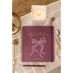 Matt Notebook Süresiz Planlayıcı Kare Ajanda Fiyonk