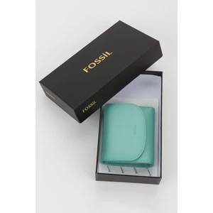 Kutulu  Deri Gök Mavi Küçük Boy Çok Gözlü Kadın El Portföyü Kartlık Cüzdan