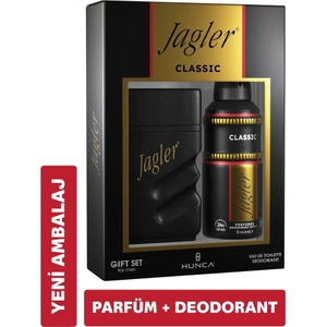 JAGLER Classic Erkek Parfüm Seti 90 ml EDT + 150 ml Deodorant