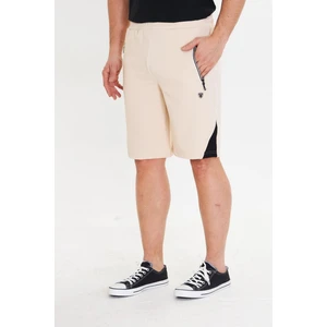 Erkek Polycotton Şort Ekru 6048-E