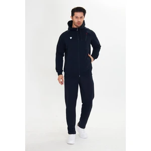Marco Ferry Pamuklu Kapüşonlu Erkek Eşofman Takımı Lacivert 5745-L