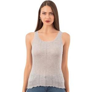 Özkan 23493 Kadın Transferli Ribana Kalın Askılı Atlet