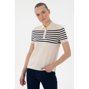 U.s. Polo Assn. Kadın Krem Kazak /triko 50306479-VR071