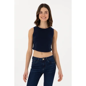 U.S. Polo Assn. Kadın Lacivert Tişört Basic 50305695-VR033