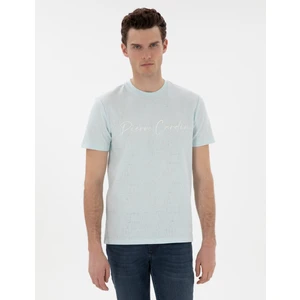 Pierre Cardin Erkek Su Yeşili Slim Fit Tişört 50302567-VR048