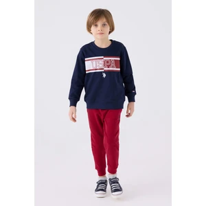 U.s. Polo Assn. Erkek Çocuk Lacivert Pijama Takım 50315327-VR033