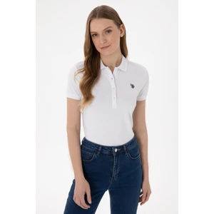 U.s. Polo Assn. Kadın Beyaz Tişört Basic 50300830-VR013