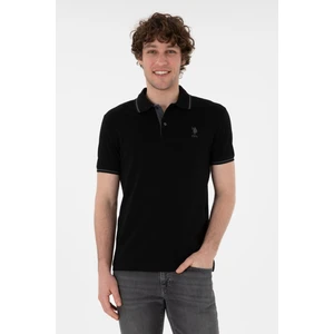 U.s. Polo Assn. Erkek Siyah Tişört Basic 50305980-VR046