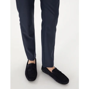 Pierre Cardin Erkek Lacivert Kauçuk Taban %100 Deri Loafer Ayakkabı 50310192-VR033