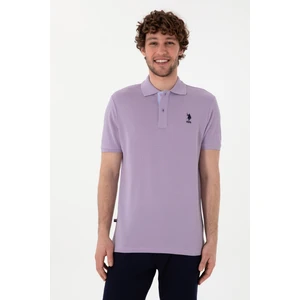 U.S. Polo Assn. Erkek Lila Tişört Basic 50298031-VR034