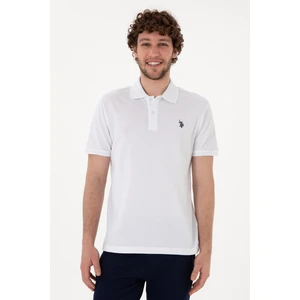 U.s. Polo Assn. Erkek Beyaz Tişört Basic 50297984-VR013