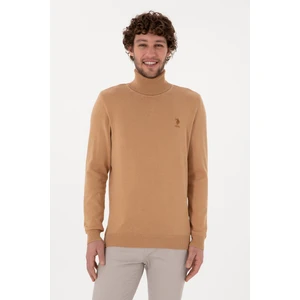 U.s. Polo Assn. Erkek Camel Melanj Kazak /triko 50288884-VR122