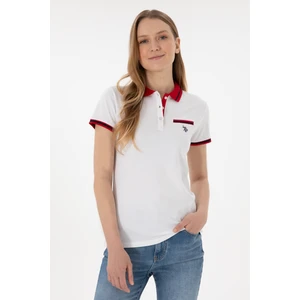 U.S. Polo Assn. Kadın Beyaz Tişört 50305719-VR013