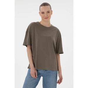 U.S. Polo Assn. Kadın Vizon Tişört 50305810-VR052