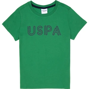 U.S. Polo Assn. Erkek Çocuk Yeşil Tişört Basic 50306483-VR054