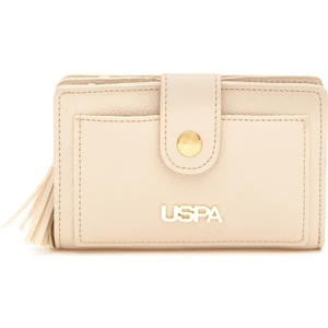 U.S. Polo Assn. Kadın Ekru Cüzdan 50305048-VR019