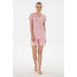 U.s. Polo Assn. Kadın Pembe Pijama Takım 50312915-VR041
