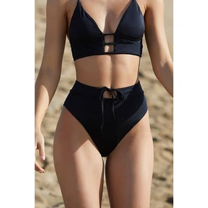 Siyah Yüksel Bel Bikini Altı