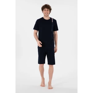 U.s. Polo Assn. Erkek Lacivert Pijama Takım 50309355-VR033