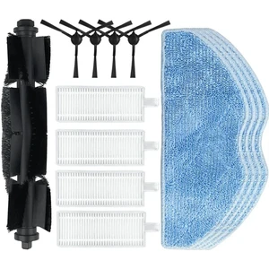 Rowenta Tefal X-Plorer Serie 75 S+ / RG8597WH Silindir Yan Fırça Hepa Filtre Paspas Bezleri Robot Süpürge Parçaları (Yurt Dışından)