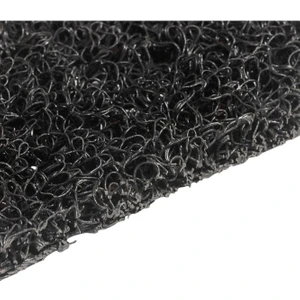 Kıvırcık Halı Paspas 14 mm Renk Siyah 100 x 50 cm Su Emici Iş Yeri Apartman Kaymaz
