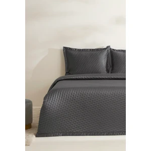 Karaca Home Alice Çift Kişilik Yatak Örtüsü Seti Antrasit