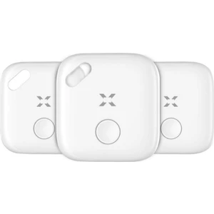 Xenon Smart Air Tag Akıllı Bluetooth Takip Cihazı Anahtar Çanta Bulucu Uzun Pil Ömürlü IOS Uyumlu Beyaz 3 Adet X6602